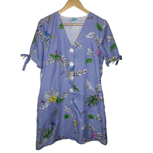 Twilo Floral Stripe Sundress - Picture 1 of 15